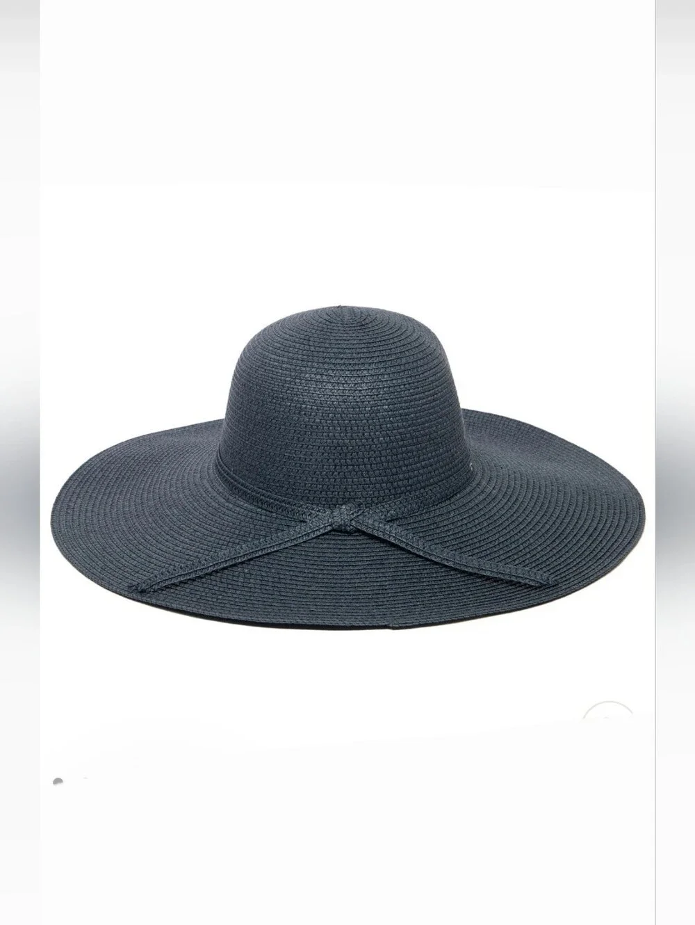 Ocean Pacific Navy The La Costa floppy Sun Hat with knot tie brand new